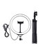 Generic 12-Inch LED Mobile Phone Ring Light With Stand White