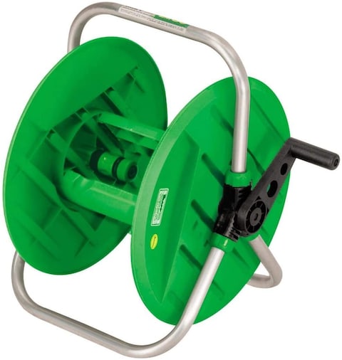 Trapp Brazil Wall Mounted Hose Reel, Handy Reel, Garden Water Pipe Hose Reel Cart, Garden Hose Cart- EM60, Your Local UAE Distributor