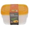 Crisper Food Container Medium 1000ml 3 Pcs Set