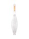 Generic Bbq Fish Grill, Silver/Brown 46X15Centimeter