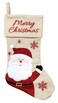 Santa Jute X'mas Stocking 45cm