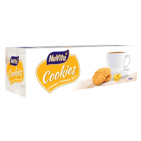 NuVita Grandma&#39;s Homemade Recipe Cookies 200G