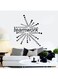 Spoil Your Wall Team Work Quoted Waterproof Wall Sticker Black 60x60cm