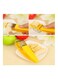Generic Stainless Steel Banana Slicer Yellow/Silver 5.5X4.5X18Centimeter