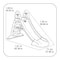 Feber Slide Plus With Water 152Cm