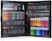 Generic 168Pcs Drawing Pen Art Set Kit Painting Sketching Color Pencils Crayon Oil Pastel Water Color Glue With Case For Children Kids