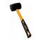 Ingco Rubber Hammer - 450 gram - Black