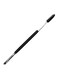 Generic Double-Head Eyebrow Brush Black/Silver