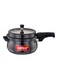 Mithra Hard Anodised Handi Pressure Cooker Black 8L