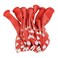 Balonevi Hearts Printed Balloons Red 12inch 8 PCS