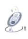 Moon 5 Point Harness Baby Swing Circle, 0-6M, Holds Upto 9Kg With Remote Control, Grey