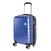 VIP Lisbon 4 Wheel Hard Casing Luggage 22x38x55cm Blue