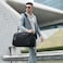 Arctic Hunter Foldable Duffel Bag Water Resistant Travel Bag with Shoe Compartment with Detachable Shoulder Straps for Men and Women LX00021 Black
