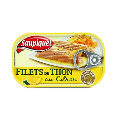Saupiquet Filets De Thon Au Citron 115GR