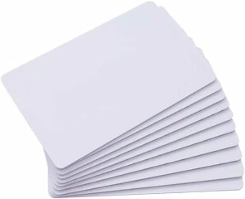 Rubik NFC Cards 215 Chip (10 Cards), Blank Programmable Ntag215 PVC NFC Business Smart Card Tags Compatible  (10 Cards)