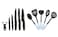 Winsor 5pc Nylon Tool Set- Purple / Gray + Winsor 6 Pcs Non Stick Knife Set