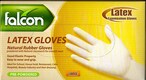 Buy lavish Falcon Latex Gloves Pre Powder Large (1 Pack X 100 Pieces) in UAE