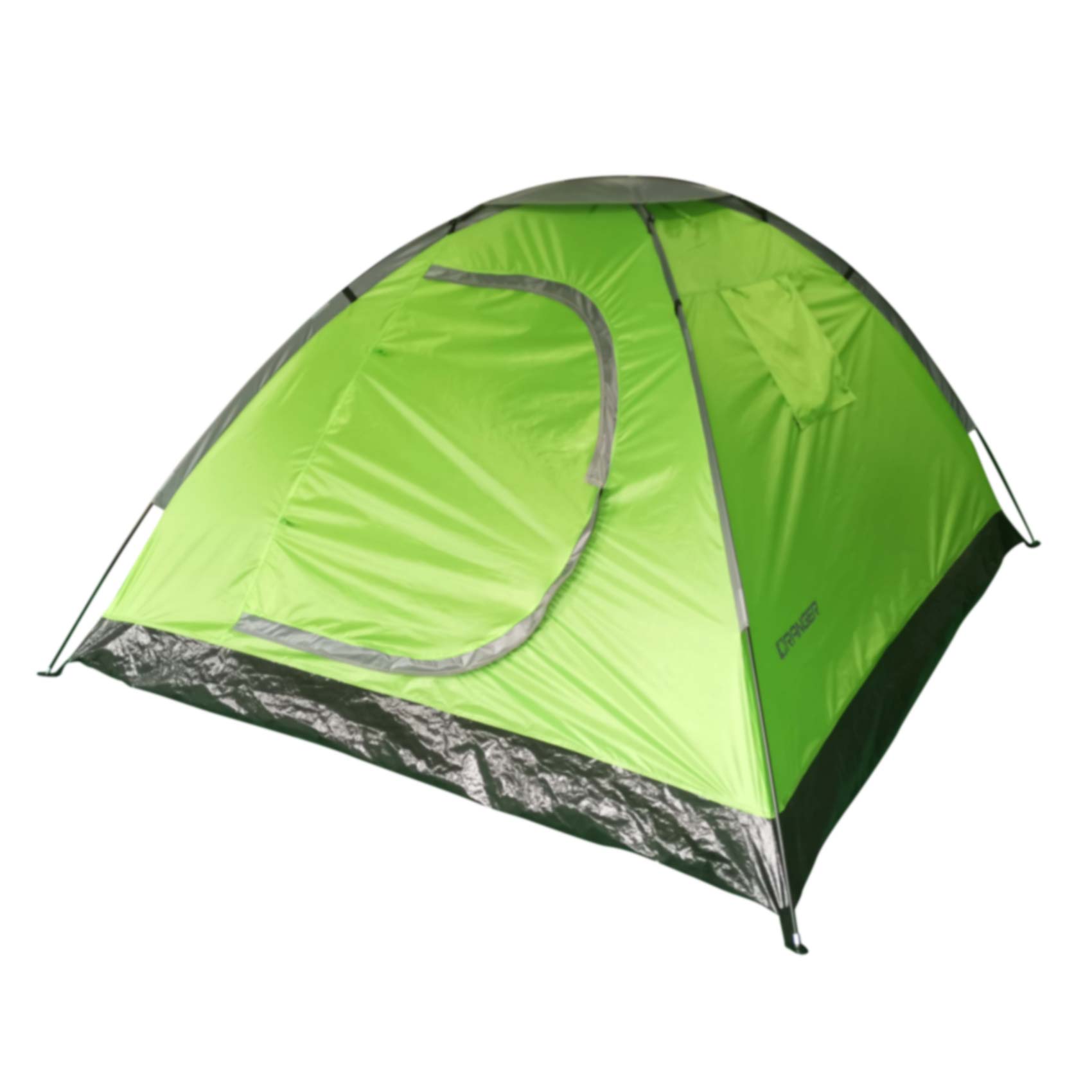 Hk Camping Tent 4 Persons 240 X 210 X 130 Cm Green
