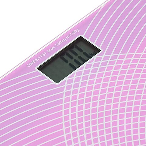 Olsenmark Balance Of Personal Digital - Glass - Purple - Ombs1787