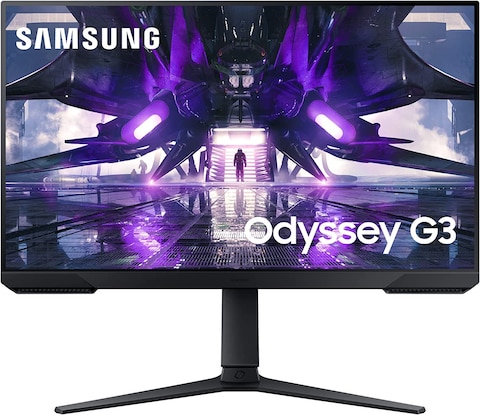 Samsung Odyssey G3 Gaming Monitor Ag320 With 165Hz Refresh Rate And 1Ms Response Time, Amd Free Sync, Ergonomic Design Height Adjustable, Tilt, Swivel And Pivot Modes (24&quot; Inches)