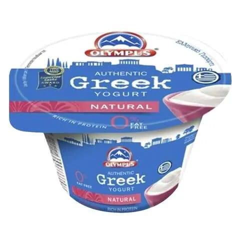 Olympus Authentic Fat Free Natural Greek Yogurt 150g