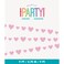 Pink Hearts Cut Out Garland