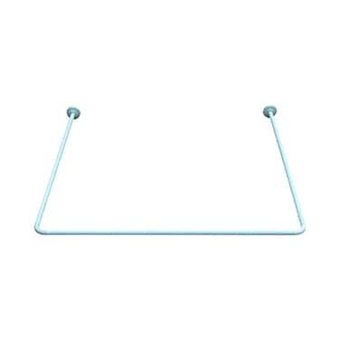 Home Pro U-Shaped Tension Rod White 80x80x80cm