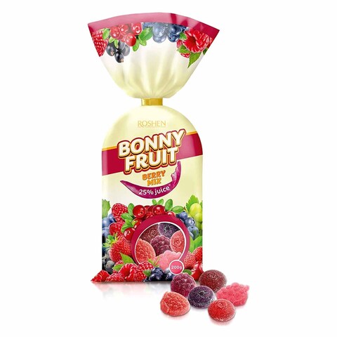 Roshen Berry Mix Bonny Fruits Jelly Candies 200g
