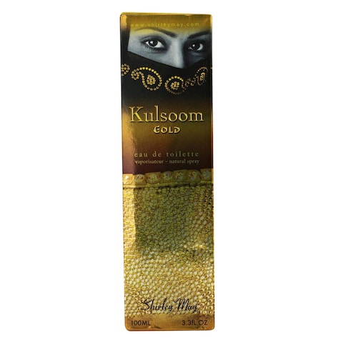 Shirley May Kulsoom Gold Eau De Toilette Natural Spray 100ml