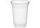 75 - SET - Plastic Clear  Cup With Flat Lid - 10oz (300ml) Take a way - Disposable - Party Cups