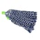 Royalford Multi Colour Cotton Mop, RF10100 - PVC Coated Wooden Handle, For All Types of Surfaces, Easy Cleaning, Faster Dehydration, Highly Absorbent, 100% Cotton