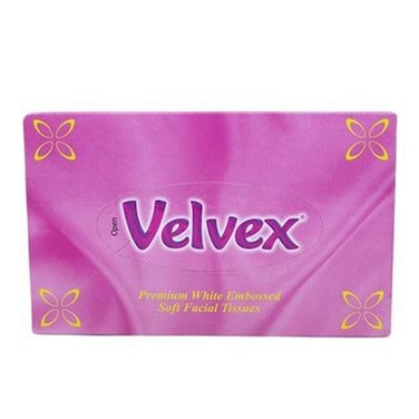 Velvex F/Tissue Emb. Pink Box 50'S