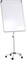 Generic Flip Chart Stand-With 5 Wheels-Magnetic White Board