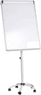 Generic Flip Chart Stand-With 5 Wheels-Magnetic White Board