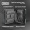Tach V3 Hardcase Carry-on Luggage - 20 inch Spinner Suitcase With TSA Lock - 2 USB Charging Ports - Water Bottle Holder - Patented Built-In Connecting System - Easily Links 6 Bags - Dark Grey