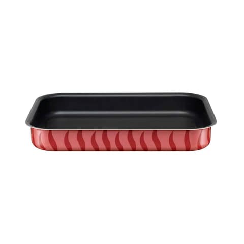 Tefal Tempo Rectangular Oven Dish - 30 Cm - Red