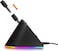 Deltaco Gaming RGB Mouse Bungee, Extendable Arm For Mouse Cable Management, Enhanced Precision And Sleek Design, Black