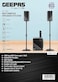 Geepas 2.1 CH Multimedia Speaker System With Remote Control, 50000W PMPO Speaker Unit - 2 Year Warranty