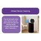 Feelings Sensor Cylinder Shaped Dustbin 17L 25x42cm