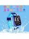 Generic Q12 Kids Intelligent Watch IP67 Waterproof Touch-Screen Sos Phone Call Device Location Tracker Anti-Lost Watches Blue