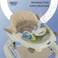 Lovely Baby BW 02 Baby/Child Walker With Removable Music Tray And Toys Soft Cushion Learning Seat Suitable From 6-18 Months - Beige