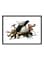 Spoil Your Wall Kungfu Panda Wall Poster With Frame White/Black/Brown 55x40cm