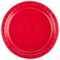 Touch Of Color Classic Red Round Luncheon Plate 7in 24 pcs
