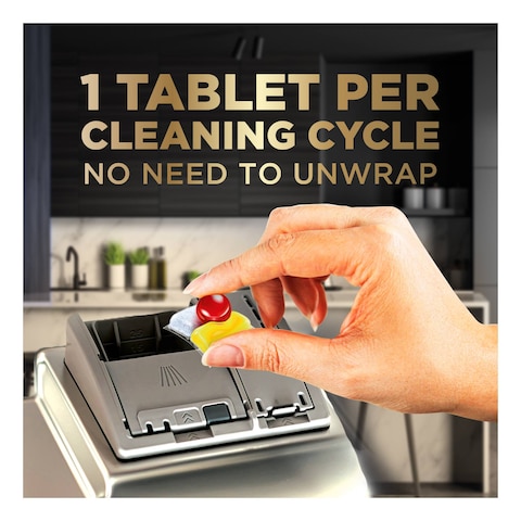 Finish Powerball Ultimate All in One Dishwasher Detergent, Lemon Sparkle Scent, 48 Tablets