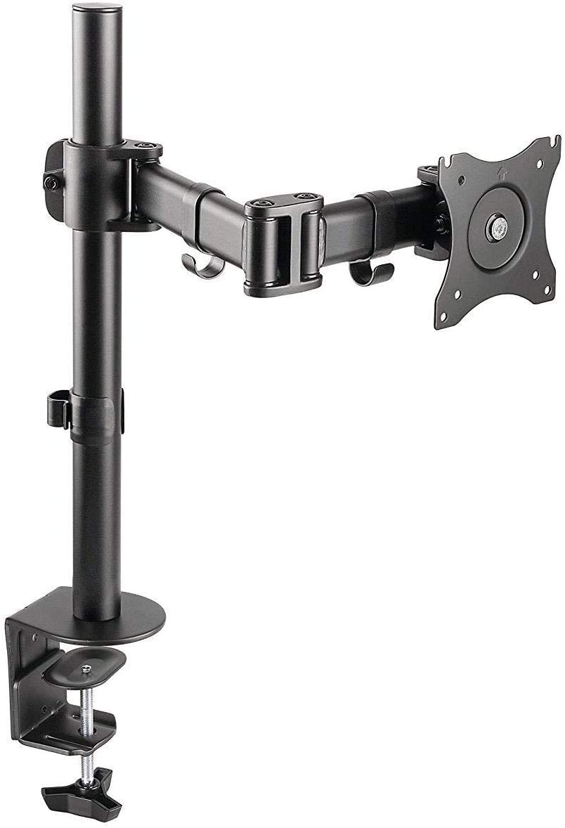 rdn Rdn Full Motion Single Vesa Computer Monitor Desk Mount 13 inch