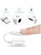 Generic Headphone And Charger Adaptor White