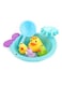 Moon Floating Set Assorted Mini Duck Family With Boat And Sieve, &lrm;29.5 X 2 X 33.5cm