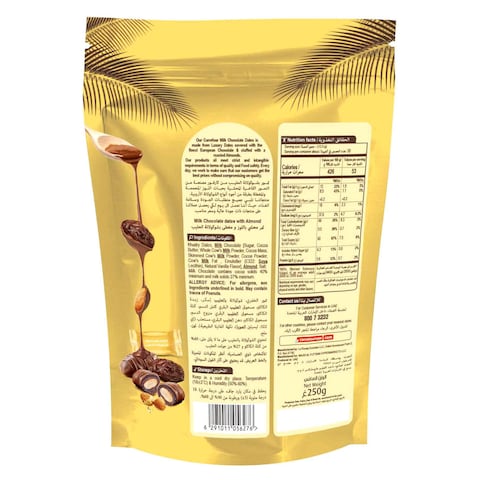 Carrefour Almond Milk Chocolate Dates, 250g