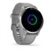 Garmin Venu 2 Plus Silver Stainless Steel Bezel With Powder Grey Case And Silicone 010-02496-10