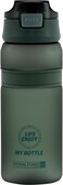 Royalford 700ml Water Bottle- Rf11116 BPA-Free Material Plastic Bottle With Push Button Cap Light-Weight And Easy To Carry High-Quality Green